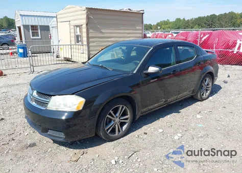 2012 Dodge Avenger Se V6 z USA, uszkodzony, nr VIN 1C3CDZAG6CN254714